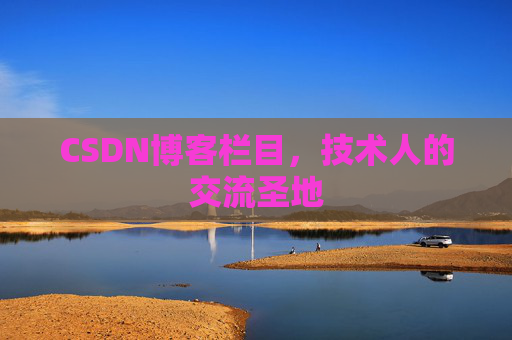 CSDN博客栏目，技术人的交流圣地
